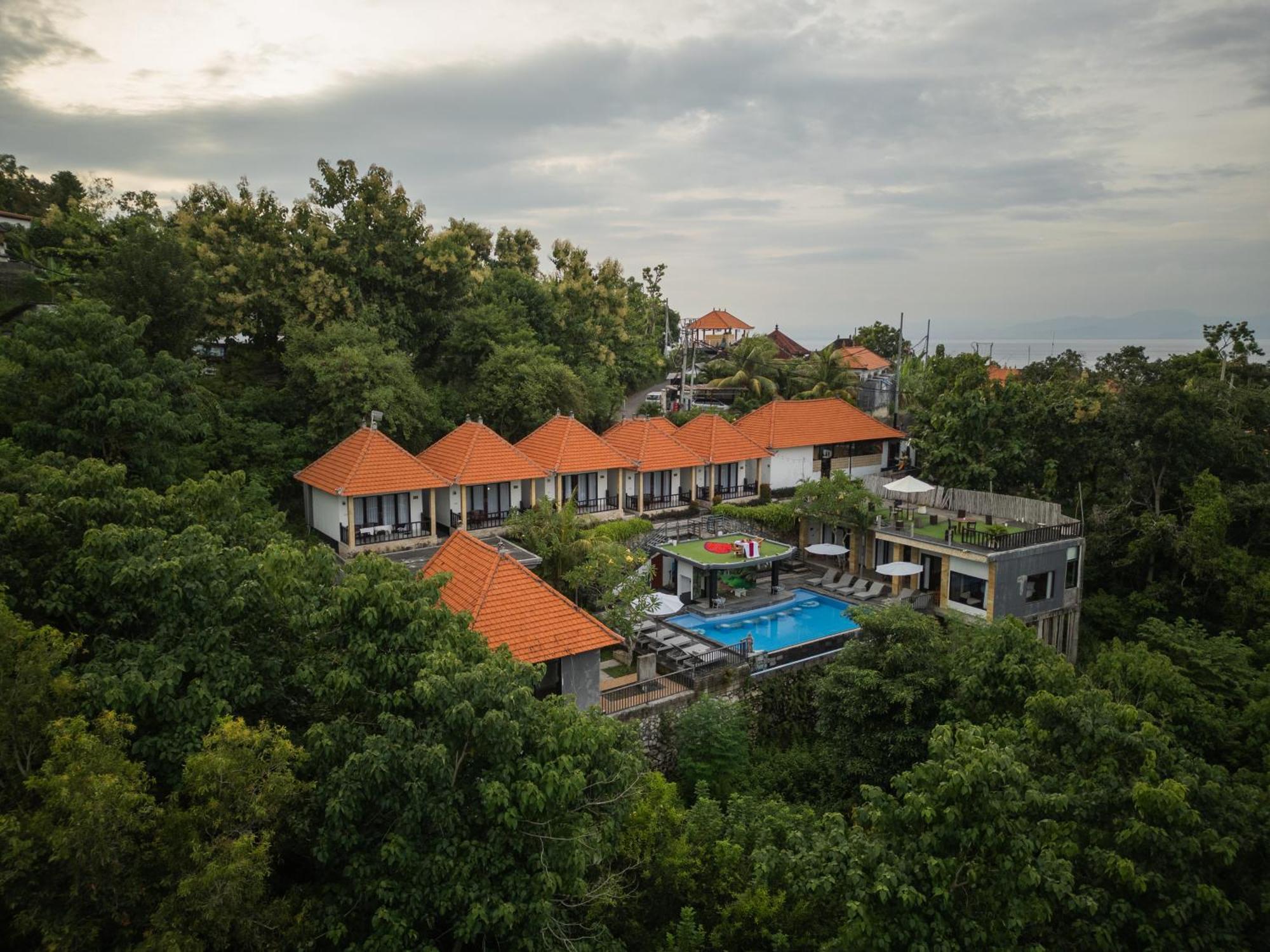 Abasan Hill Hotel And Spa Toyapakeh Exterior photo